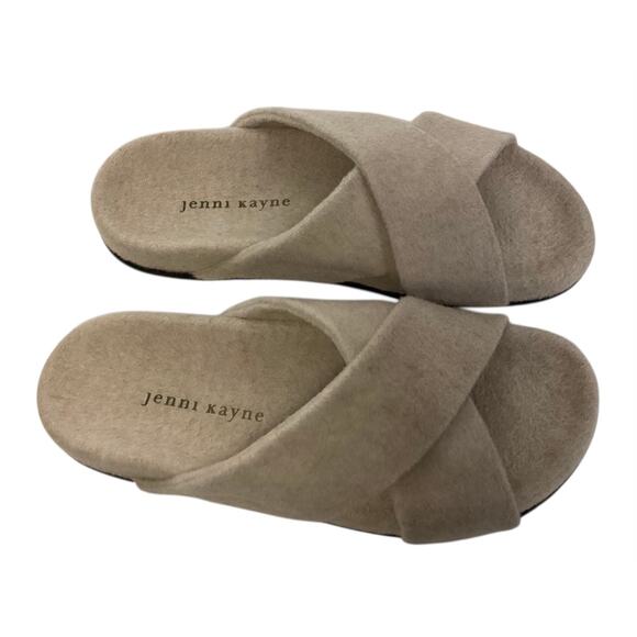 Jenni Kayne cabin crisscross straps sandal size 40 oatmeal - Picture 3 of 6